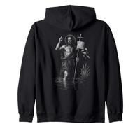 ECCE Agnus Dei baptême Vintage années 90 Washout Sweat à Capuche