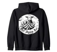 ECCE Agnus Dei Lamb Sanctus Traditionnel Latin Messe Catholique Sweat à Capuche