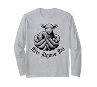 ECCE Agnus Dei Sanctus Traditionnel Latin Messe Catholique Manche Longue