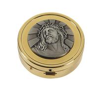 ECCE Homo en Relief Solide Laiton Poli Custode