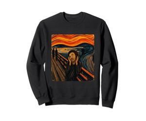 ECCE homo Scream Cecilia Funny Cool Graphic Jesus Sweatshirt