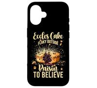 Eccles Cake, Flaky Outside, Raisin to Believe Coque pour iPhone 16