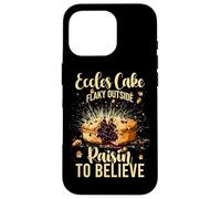 Eccles Cake, Flaky Outside, Raisin to Believe Coque pour iPhone 16 Pro