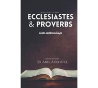 Ecclesiastes and Proverbs (World English Bible)