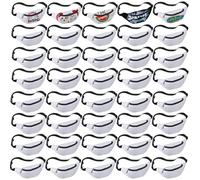 Eccliy Sac banane de course à pied blanc avec sangle réglable et fermeture éclair pour bricolage, randonnée, voyage, vélo, festival, sport, entraînement en plein air, blanc, Classique