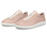 Ecco Baskets à lacets Soft Zero pour femme Rose pastel mélangé 38/38.5 EU