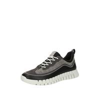 ECCO Baskets basses 'GRUUV' gris foncé / gris chiné / noir, Taille 46