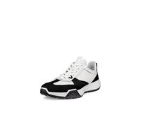 ECCO Baskets basses noir / blanc, Taille 44