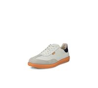 ECCO Baskets basses 'Soft 11' gris clair / noir / blanc cassé, Taille 41
