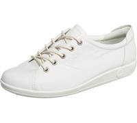 ECCO Chaussures Soft 2.0 Tie Femme Blanc 40 EU
