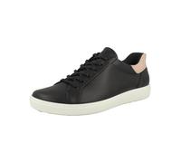 ECCO Baskets basses 'Soft 7' beige / noir, Taille 40