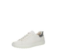 ECCO Baskets basses 'Soft 7' gris argenté / blanc, Taille 40