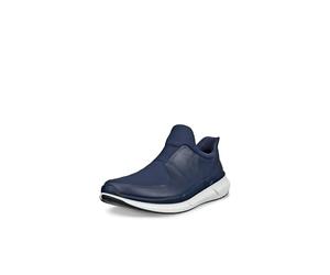 ECCO Baskets Biom 2.2 Traveler Slip on pour Homme, Cuir Marine, 46/46.5 EU