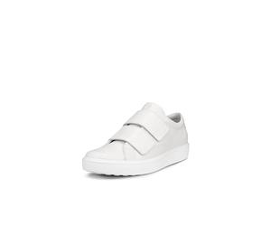 ECCO Baskets Douces 60 à Deux Brides pour Femme, Blanc, 36 EU, Blanc, 3/3.5 UK