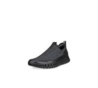 ECCO Baskets faciles à Enfiler Gruuv pour Homme, Noir/Aimant, 9-9.5