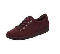 ECCO Baskets Hautes Soft 2.0 pour Femme, Aubergine, 36 EU
