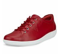 ECCO Baskets hautes Soft 2.0 pour femme, rouge piment, 37 EU