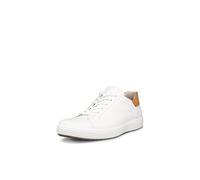 ECCO Baskets Soft 7 Easy Slip pour Homme, Blanc/Lion, 13-13.5