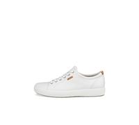 ECCO Homme Soft 7 Baskets Basses, Blanc 1007, 40 EU