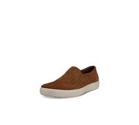 ECCO Baskets Soft 7 Woven Slip on 2.0 pour Homme, Nubuck Chameau, 12-12.5