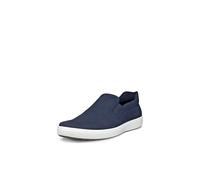 ECCO Baskets Souples à Enfiler pour Homme, Bleu Marine, 39.5/40 EU