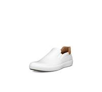 ECCO Baskets Souples à Enfiler pour Homme, Lion Blanc., 9/9.5 UK
