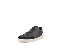ECCO Baskets Street Lite Court pour Homme, Noir/Cognac/calcaire, 13-13.5