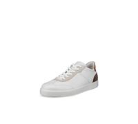 ECCO Baskets Street Lite Vintage pour Homme, Blanc/Gravier/Cachemire, 12-12.5