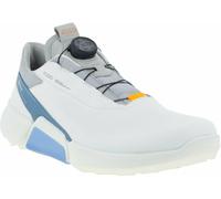 Ecco Biom H4 BOA White/Retro Blue 47 Chaussures de golf pour hommes