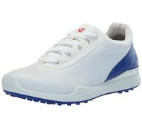 ECCO Biom Hybrid Bny Chaussures de Golf imperméables pour Homme, Blanc Mazarine Bleu, 6/6.5 UK