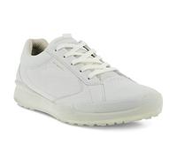 ECCO Hommes BIOM Hybride Hautes DE Golf Cuir - Blanc - UK 10