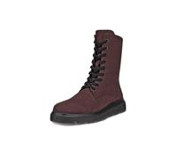 ECCO Bottes à lacets 'Nouvelle' bordeaux / noir, Taille 35