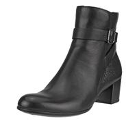 ECCO Bottes Bottines classiques pour femme avec boucle de 35 mm, noir/noir, 38/38.5 EU