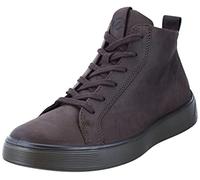 ECCO Bottes Street Tray Mid-Cut pour homme, moka, 46 EU Étroit