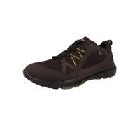 ECCO Chaussure basse 'Terracruise II' brun foncé / jaune / noir, Taille 40