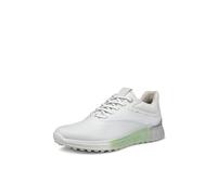 ECCO Chaussures de Golf imperméables S-Three Gore-Tex pour Femme, Matcha Blanc, 7/7.5 UK