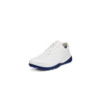 ECCO Chaussures Golf Pleine Fleur Lacets Hommes - Blanc Bleu - UK 8-8.5