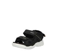 ECCO Chaussures ouvertes 'Biom Raft' taupe / noir / blanc, Taille 35