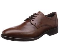 ECCO Citytray Plain Toe Tie, Tissu Oxford Homme, Marron, 40 EU