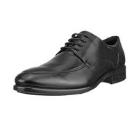ECCO Citytray Plain Toe Tie, Tissu Oxford Homme, Schwarz, 39 EU
