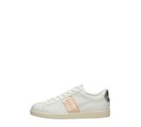 ECCO Femme Street Lite Shoes, White/Hammered Bronze/Pure Silver, 40 EU
