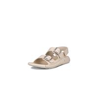 Ecco Sandale Femme Cozmo Three Band Buckle Calcaire 38 EU