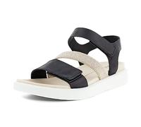 Ecco Femme Flowt 2 Band Sandals, Black, 41 EU