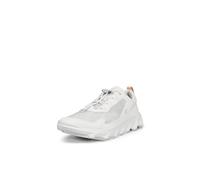 Ecco Femme MX Speedlace Shoes, White/White/Concrete, 39 EU
