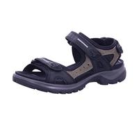 ECCO Femme Offroad Sandales de Randonnée, Black/Mole/Black, 37 EU