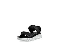 Sandales et nu-pieds Ecco Gruuv Sol Lea pour Femme 38 Noir