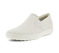 ECCO Femme Soft 7 Casual Slip on Shoes, White/Powder, 40 EU