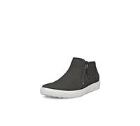 ECCO Bottines Soft 7 Femme zip latéral Noir 41 EU