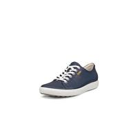 ECCO Femme Soft 7 Sneaker Basket, Bleu Marine, 35 EU