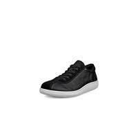 ECCO Femme Soft Zero Lace Up Fashion-Sneakers, Noir, 38 EU
